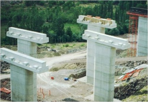 Viaduc Pier Cap Girder